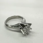 Pt900リング 6.2g ダイヤ0.62ct