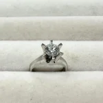 Pt900リング 6.2g ダイヤ0.62ct