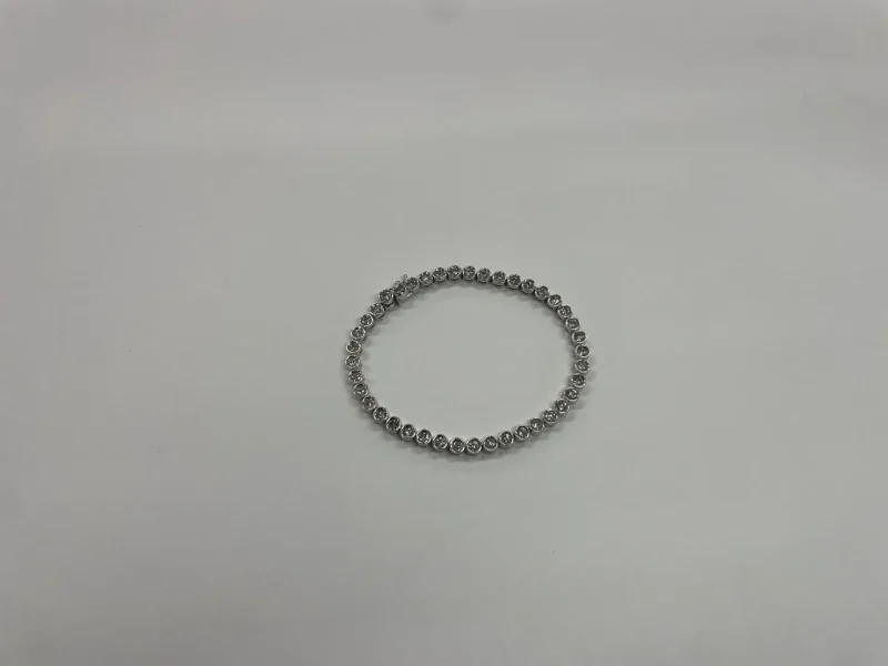 Pt850ブレスダイヤ3.00ct 18.1g